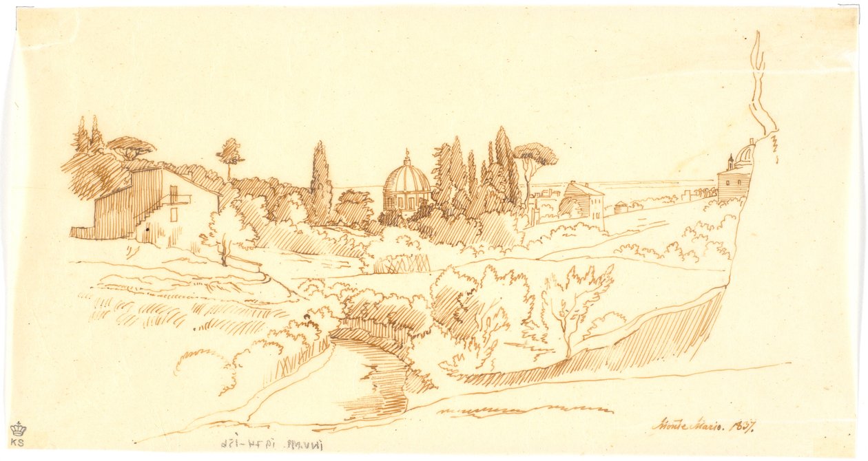 Monte Mario de Martinus Rørbye