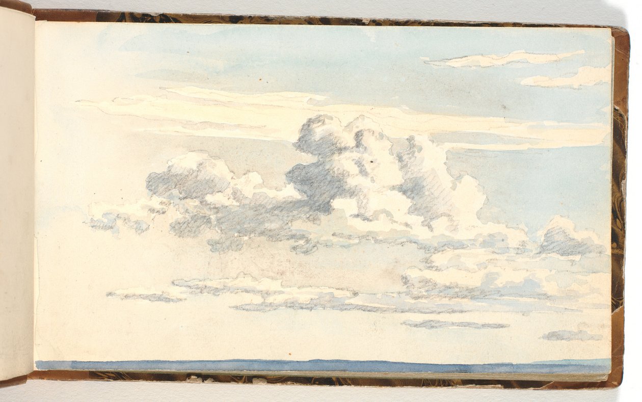 Estudio del cielo de Martinus Rørbye