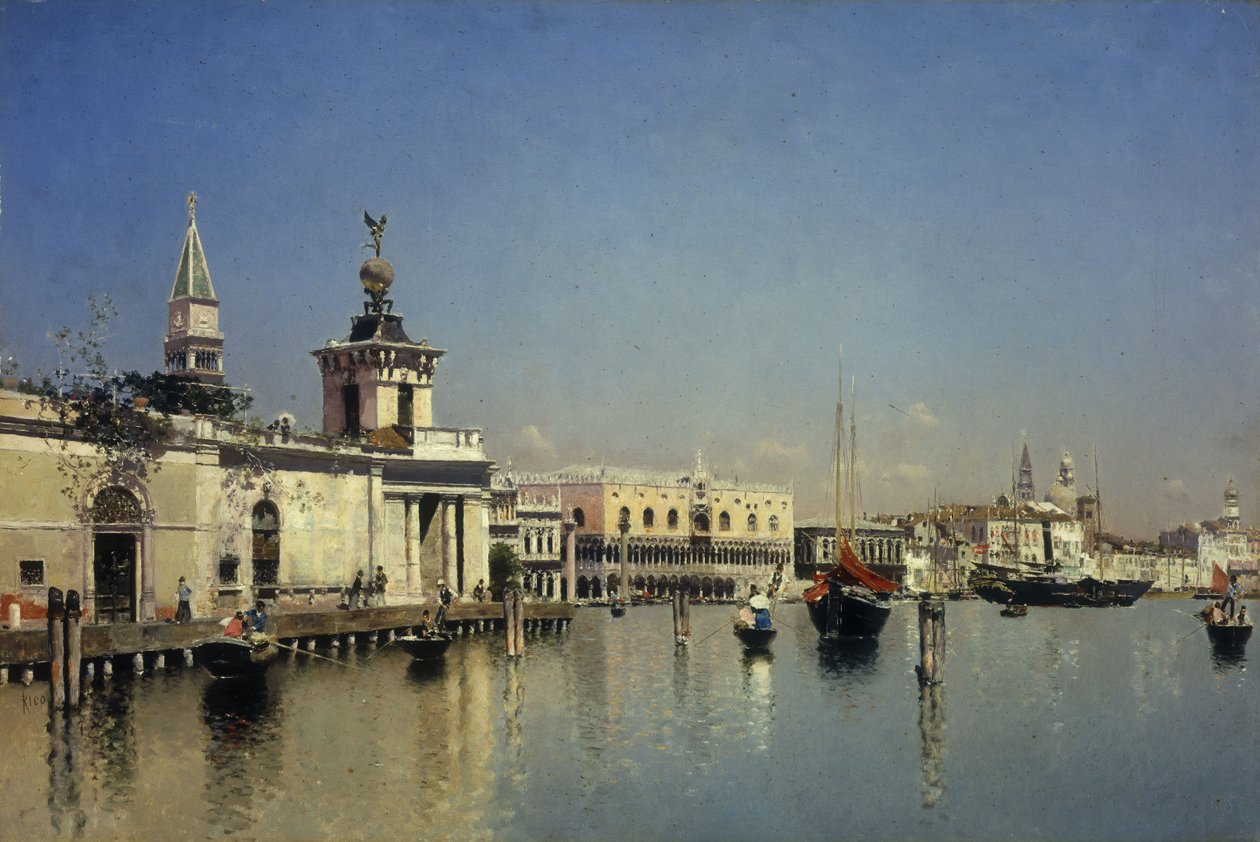 Una vista de Venecia de Martín Rico y Ortega