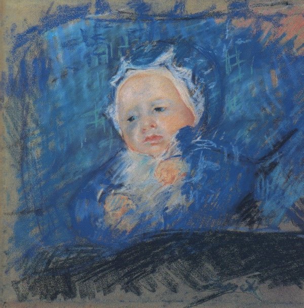 El niño azul de Mary Cassatt