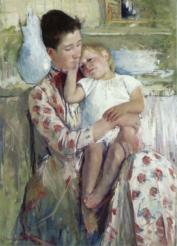 Madre e hijo de Mary Cassatt