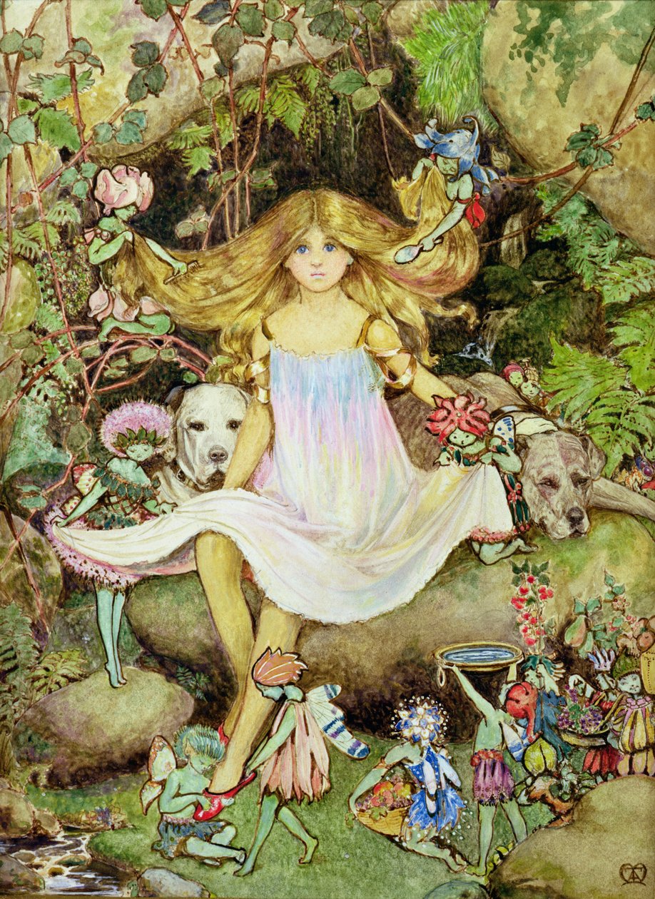 Pensamiento y las hadas de Mary Elizabeth Atkins