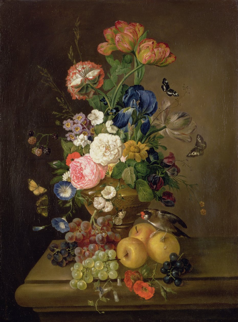 Jarrón de flores de Mary Moser
