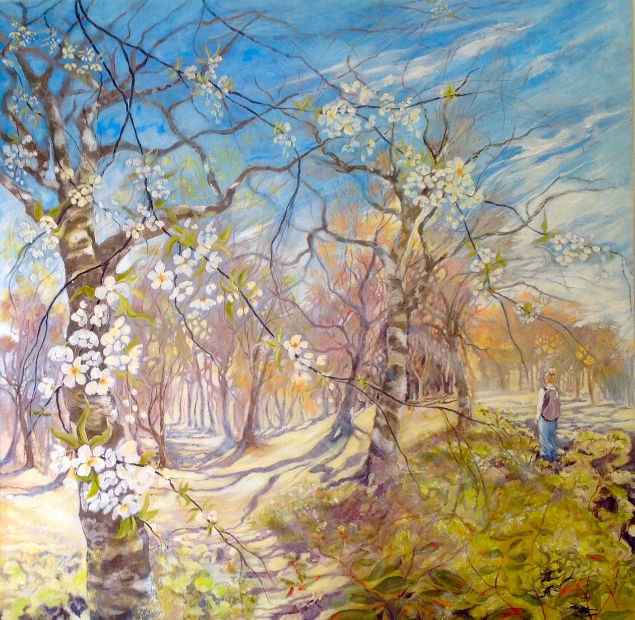 Caminando entre las flores de Mary Smith