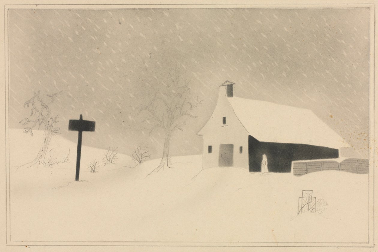Tormenta de nieve en Vermont de Mary Altha Nims