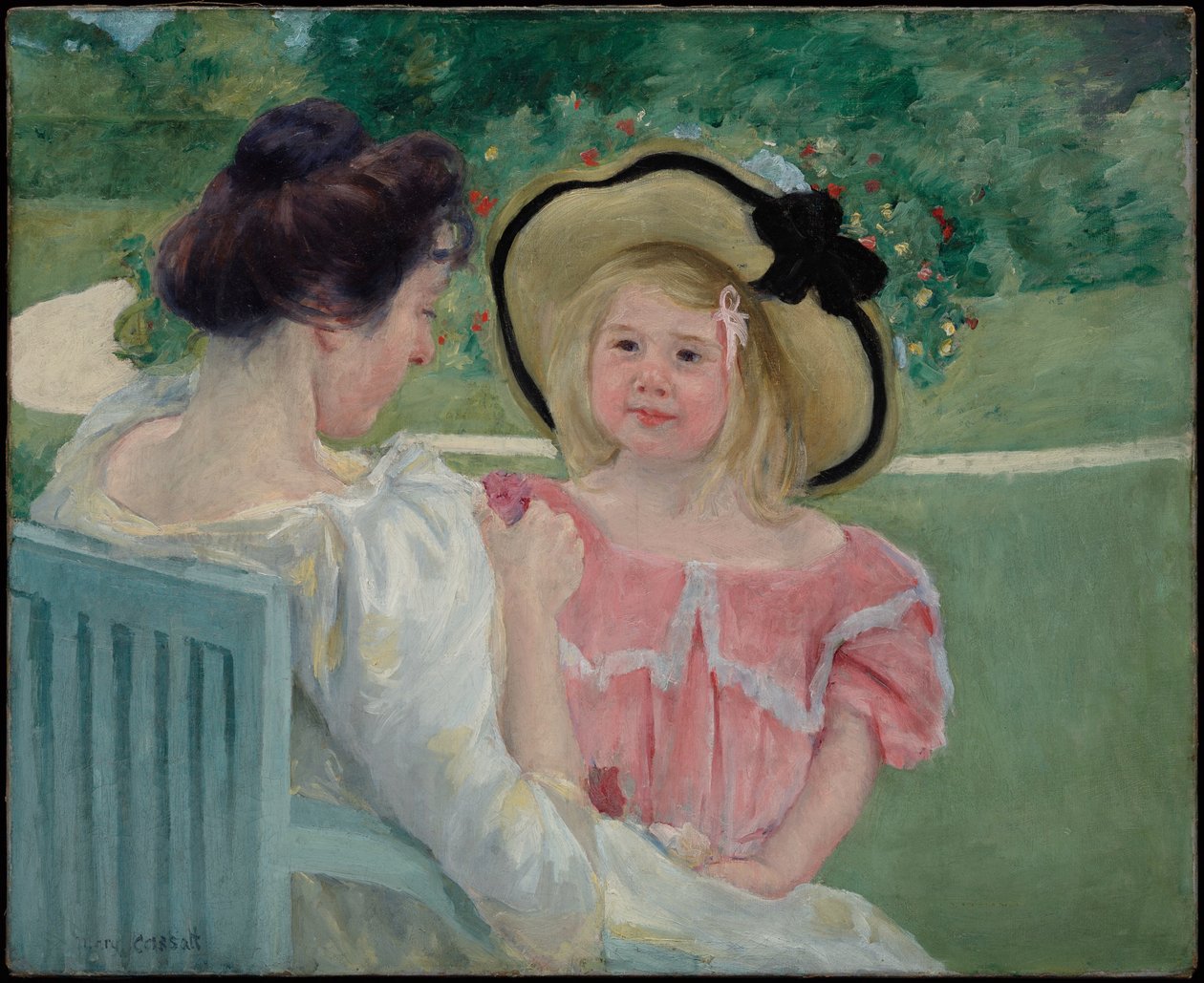 En el jardín de Mary Cassatt