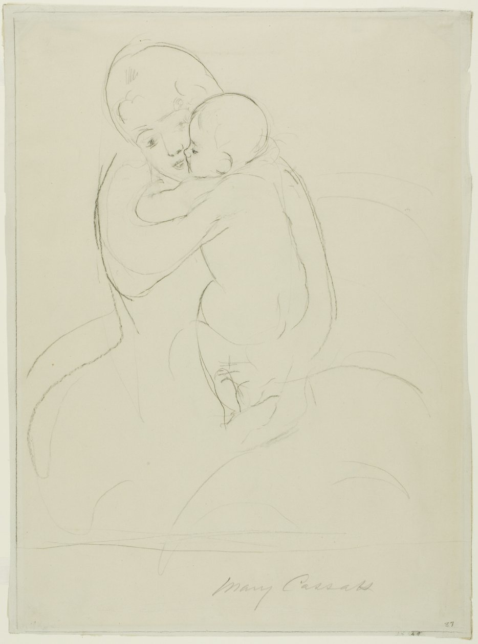 Caricia maternal de Mary Cassatt