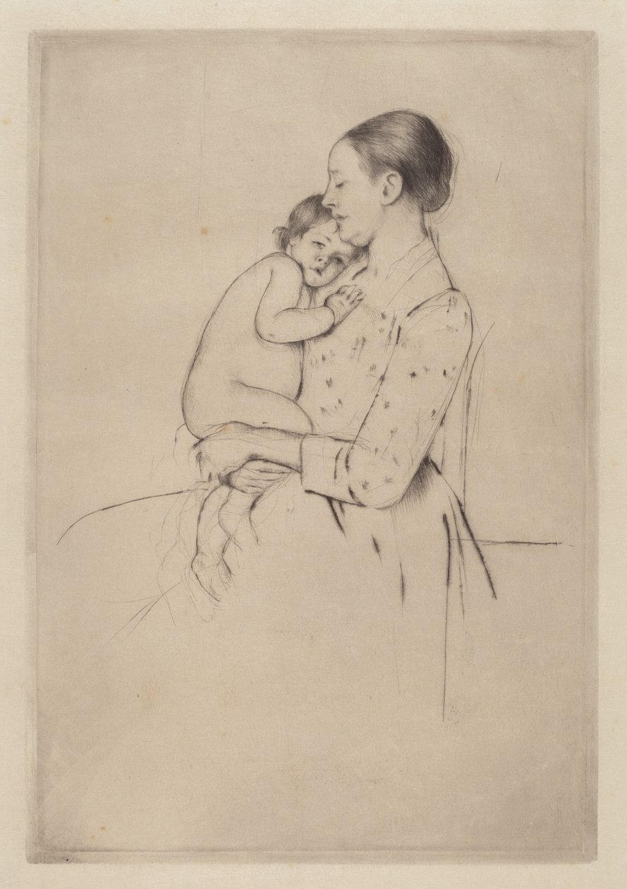 Quietud, c. 1891 de Mary Cassatt