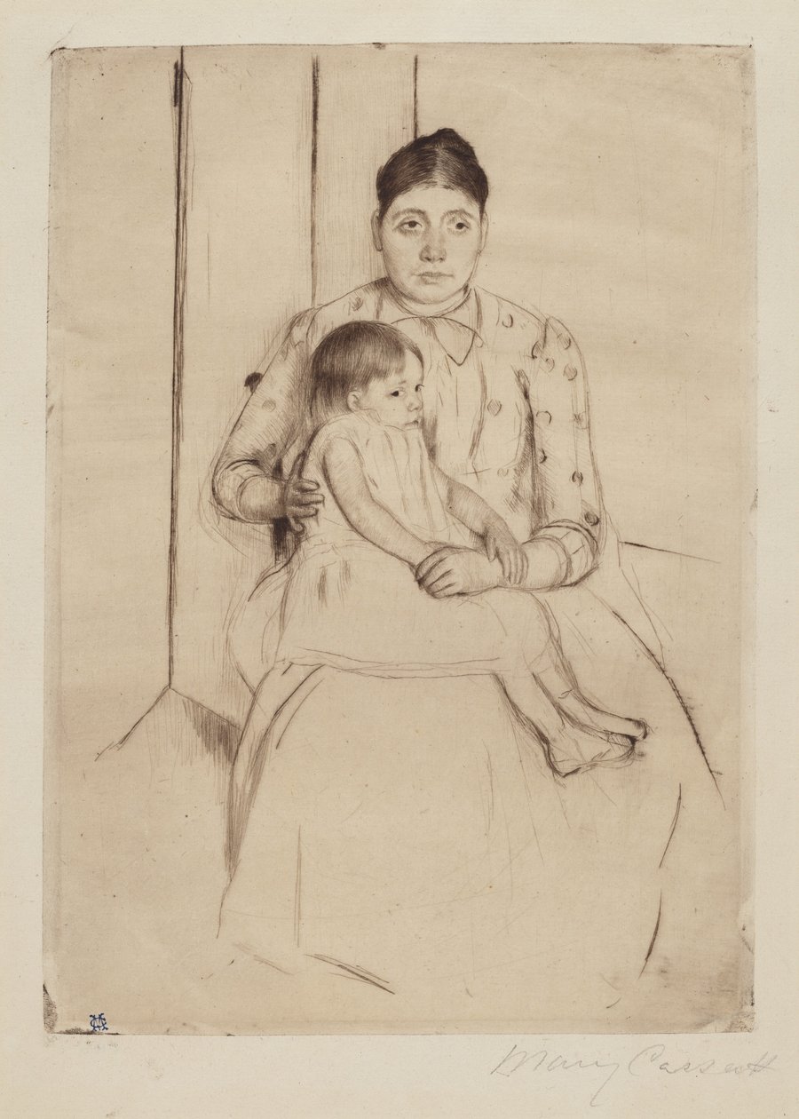 Reposo, c. 1890 de Mary Cassatt