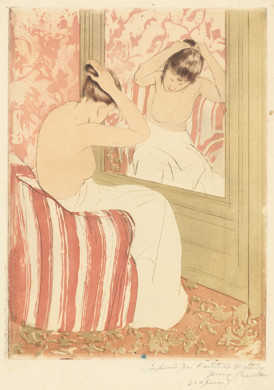 El Peinado de Mary Cassatt