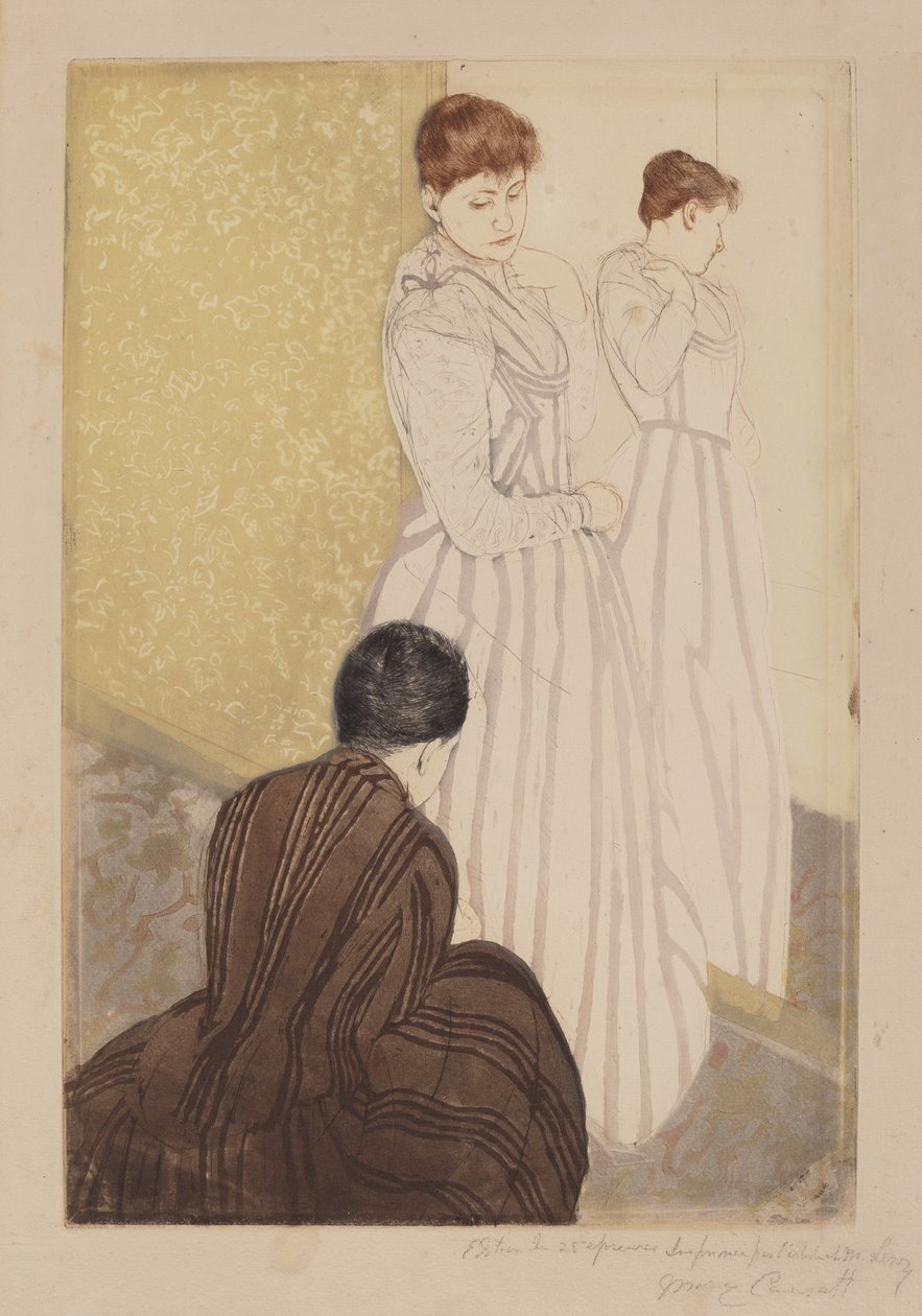 El ajuste de Mary Cassatt