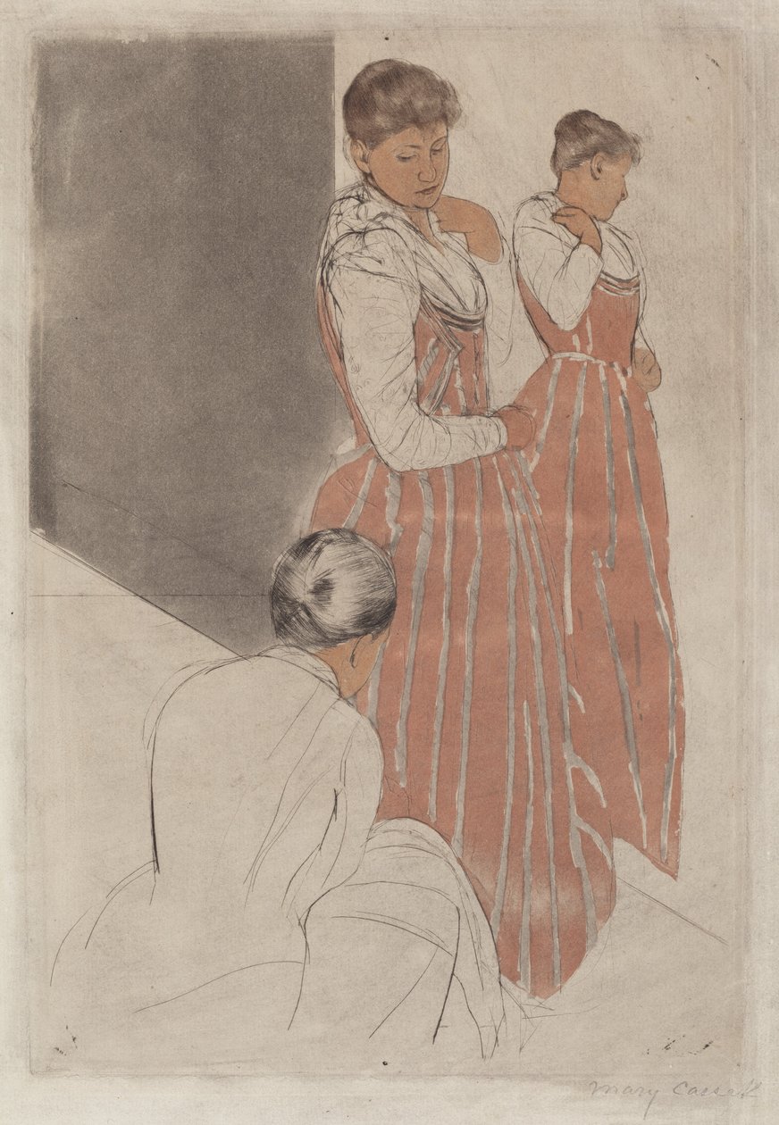 El ajuste de Mary Cassatt