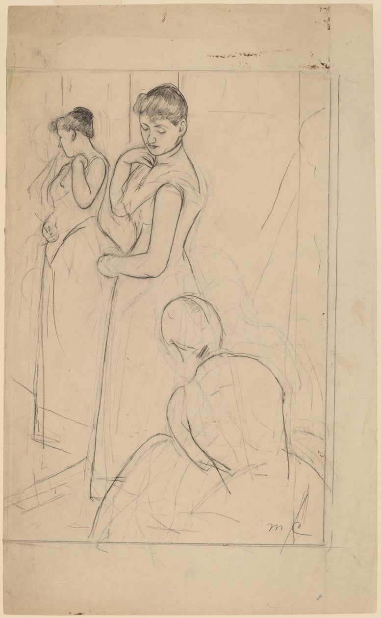 El ajuste [recto] de Mary Cassatt