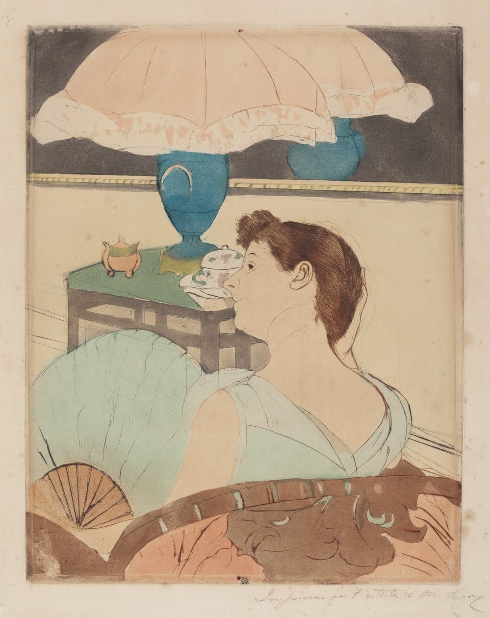 La lámpara de Mary Cassatt