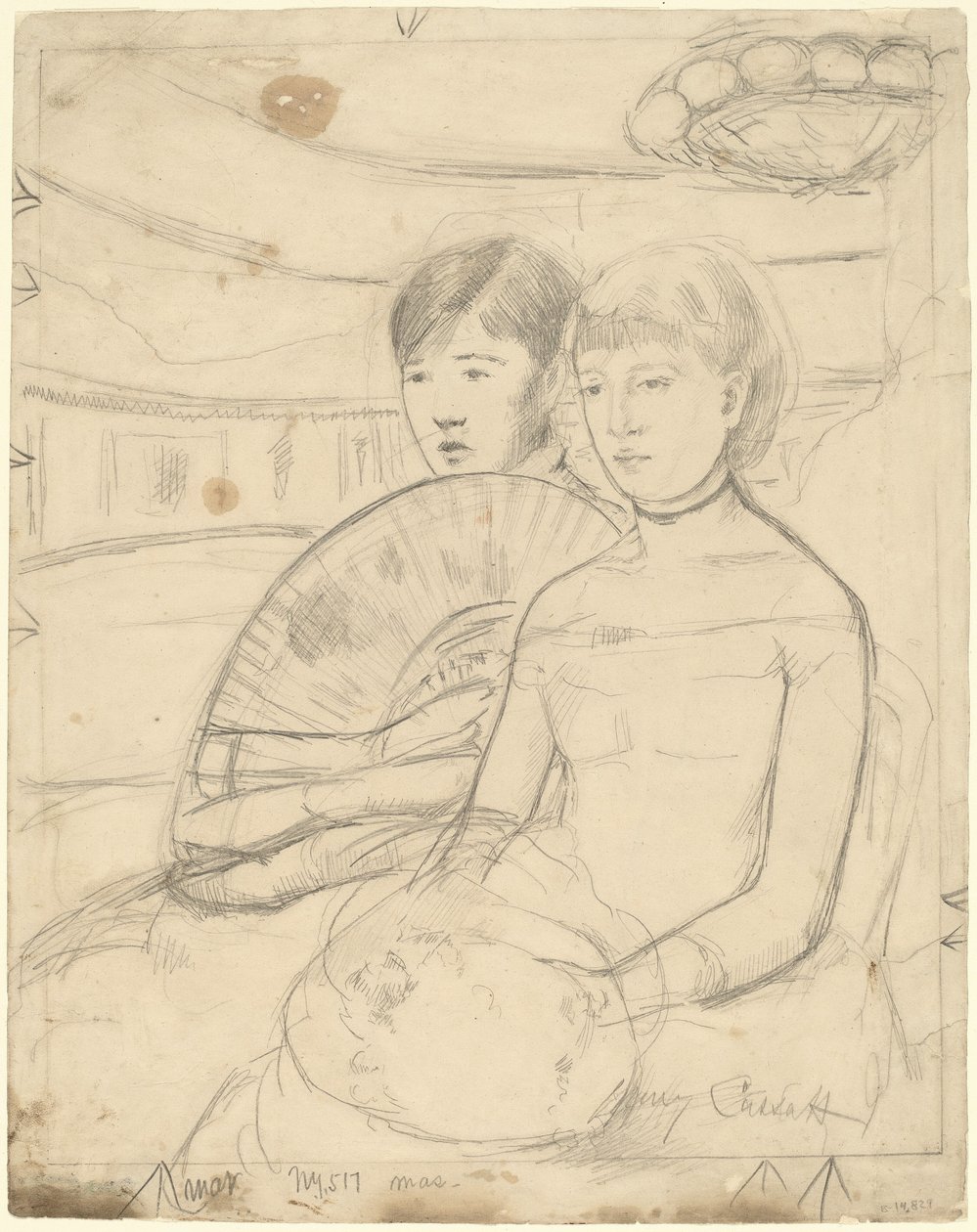 La logia [recto] de Mary Cassatt