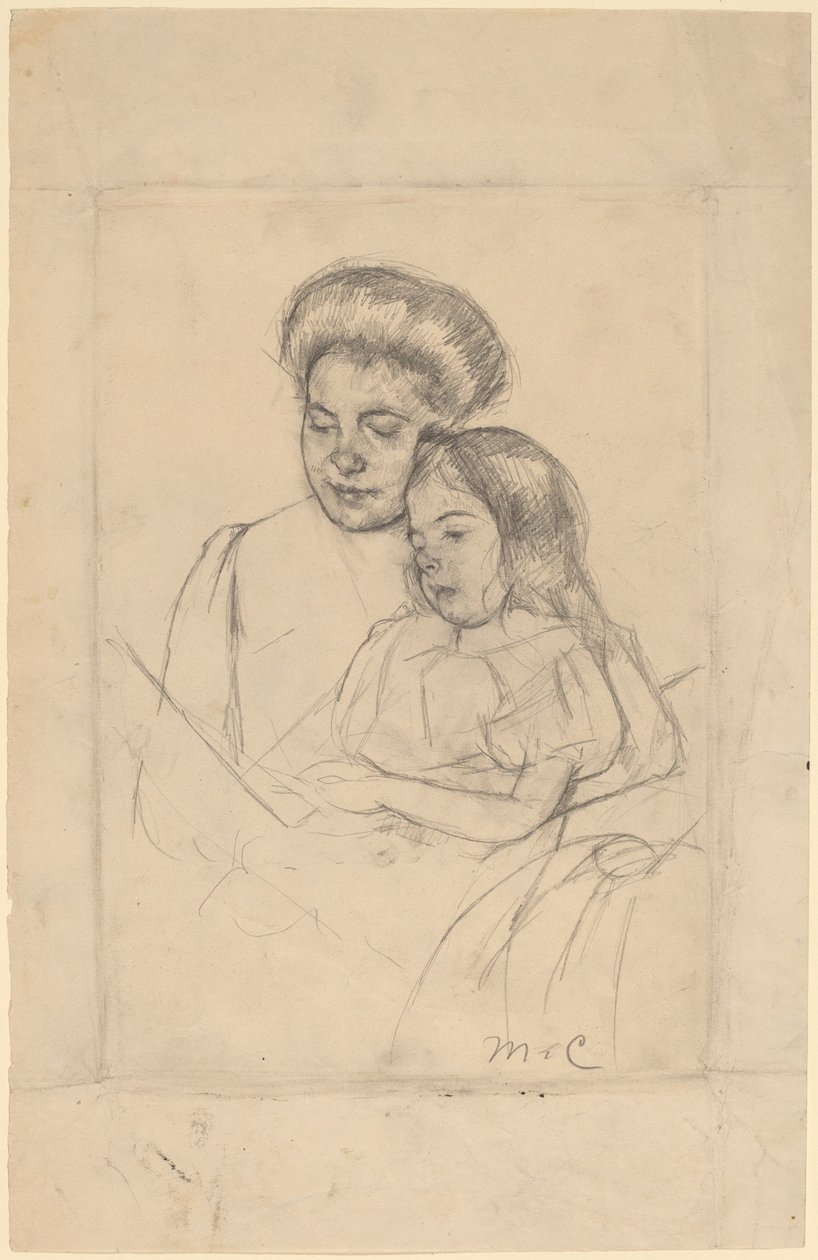 El libro de imágenes No. 1, c. 1901 de Mary Cassatt