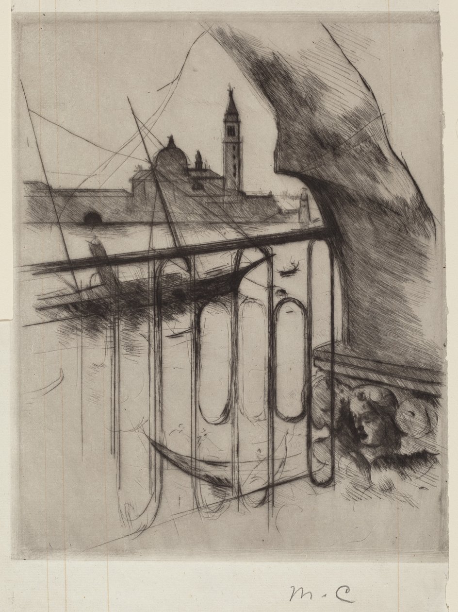 Vista de Venecia de Mary Cassatt