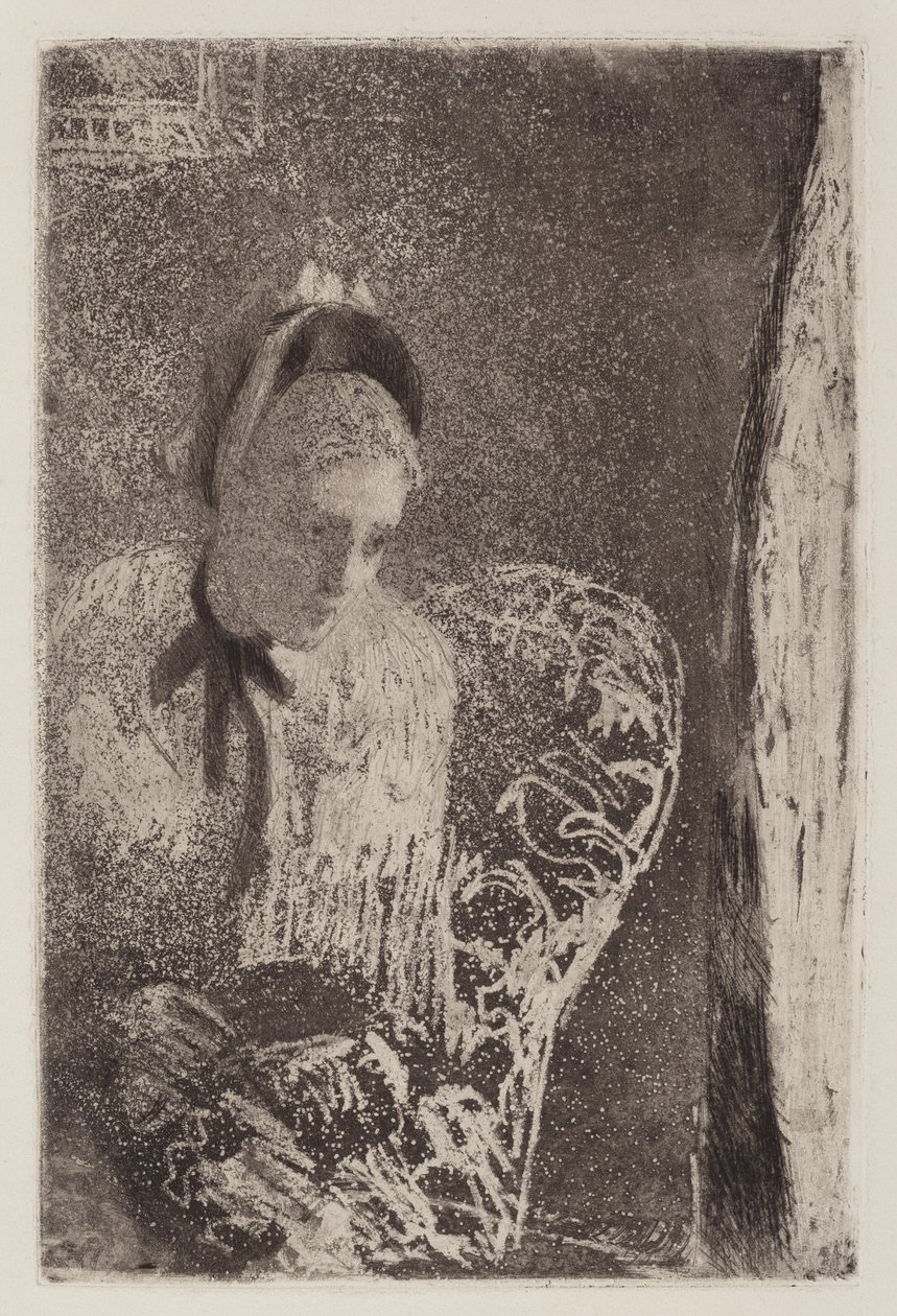 Esperando de Mary Cassatt