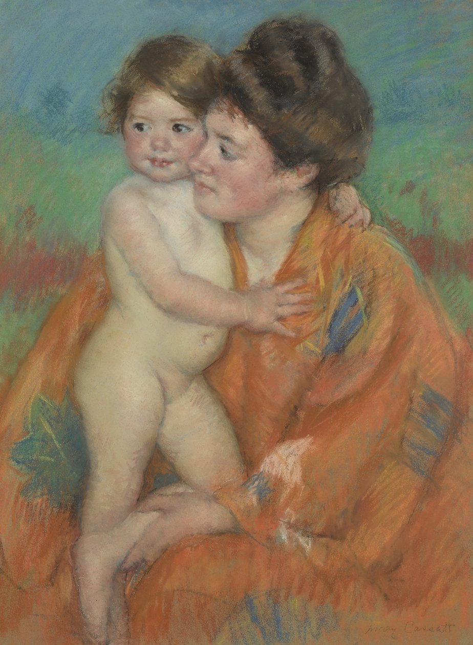 Mujer con Bebé, c.1902 de Mary Cassatt