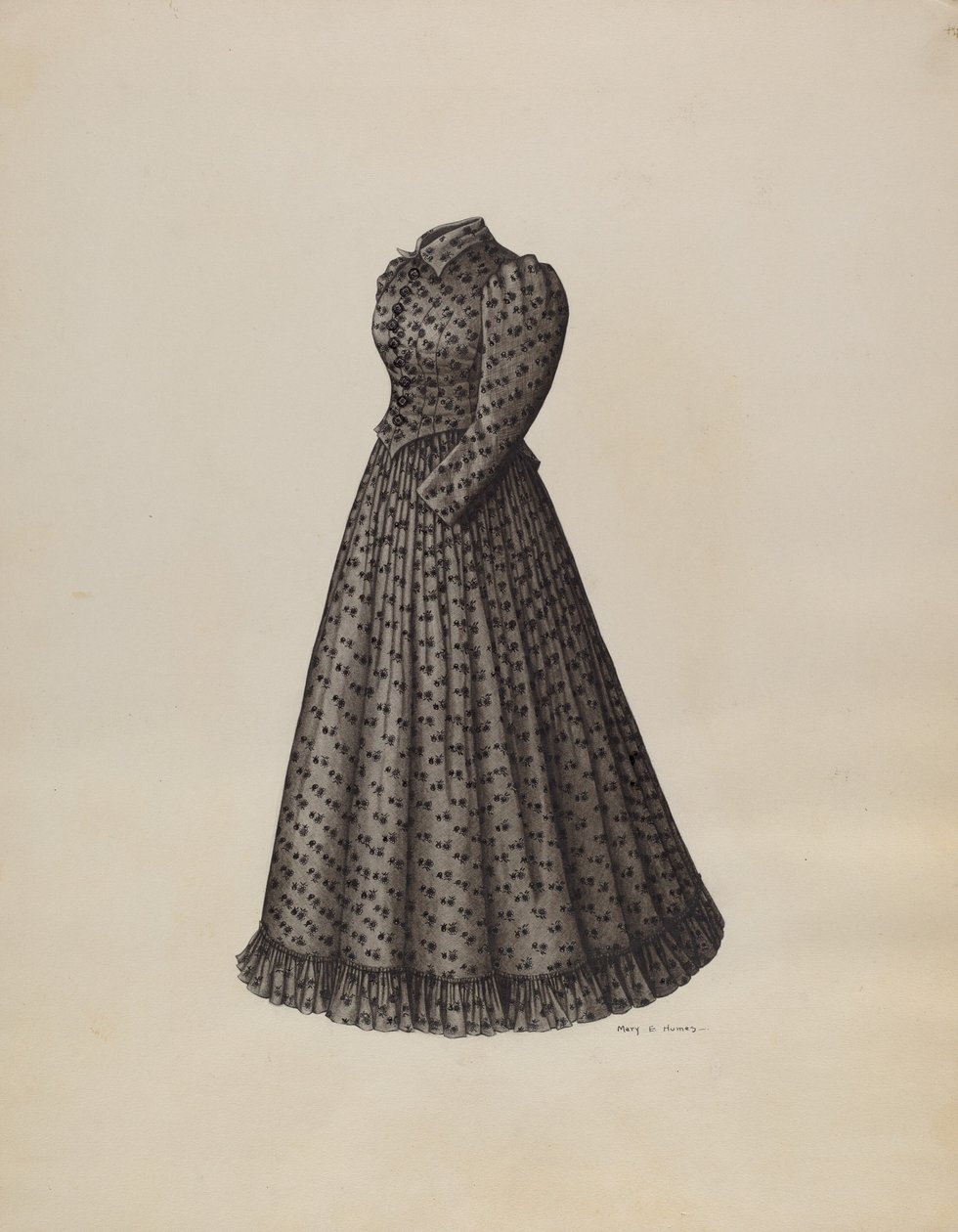 Traje, c. 1941 de Mary E Humes