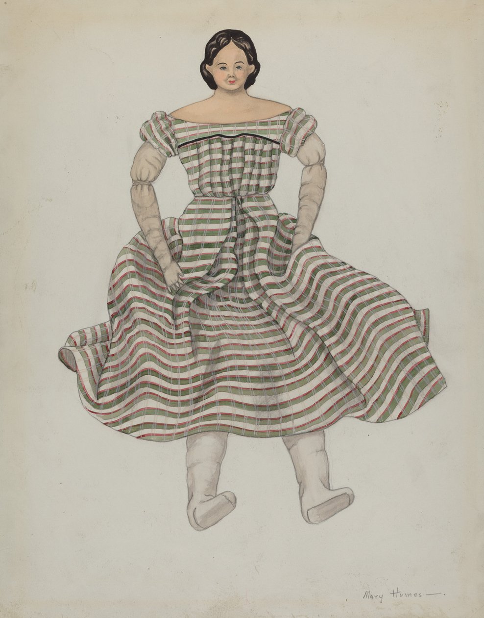 Muñeca y disfraz, c. 1937 de Mary E Humes