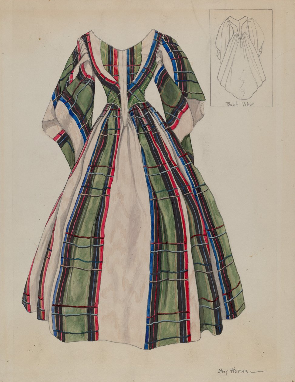 Vestido, c. 1937 de Mary E Humes