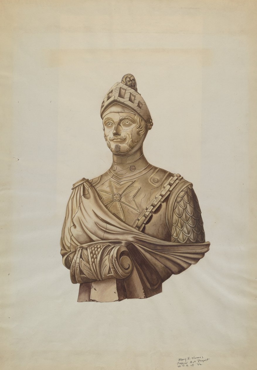 Figura de Proa: Guerrero de Mary E Humes