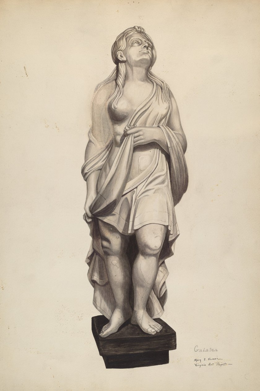 Figura de Galatea, c. 1940 de Mary E Humes