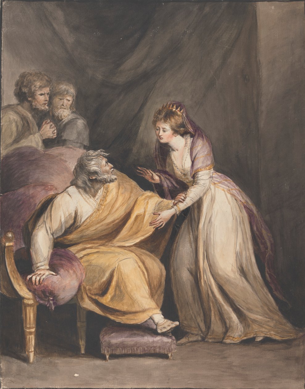 Lear y Cordelia de Mary Hoare