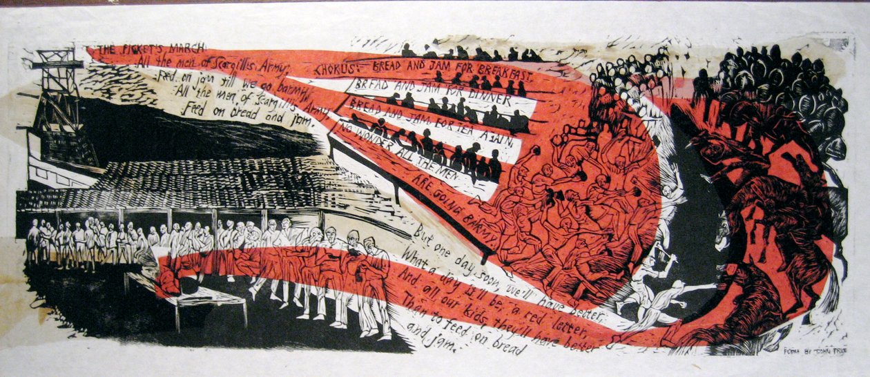 Huelga de mineros, Nottingham de Mary Kuper