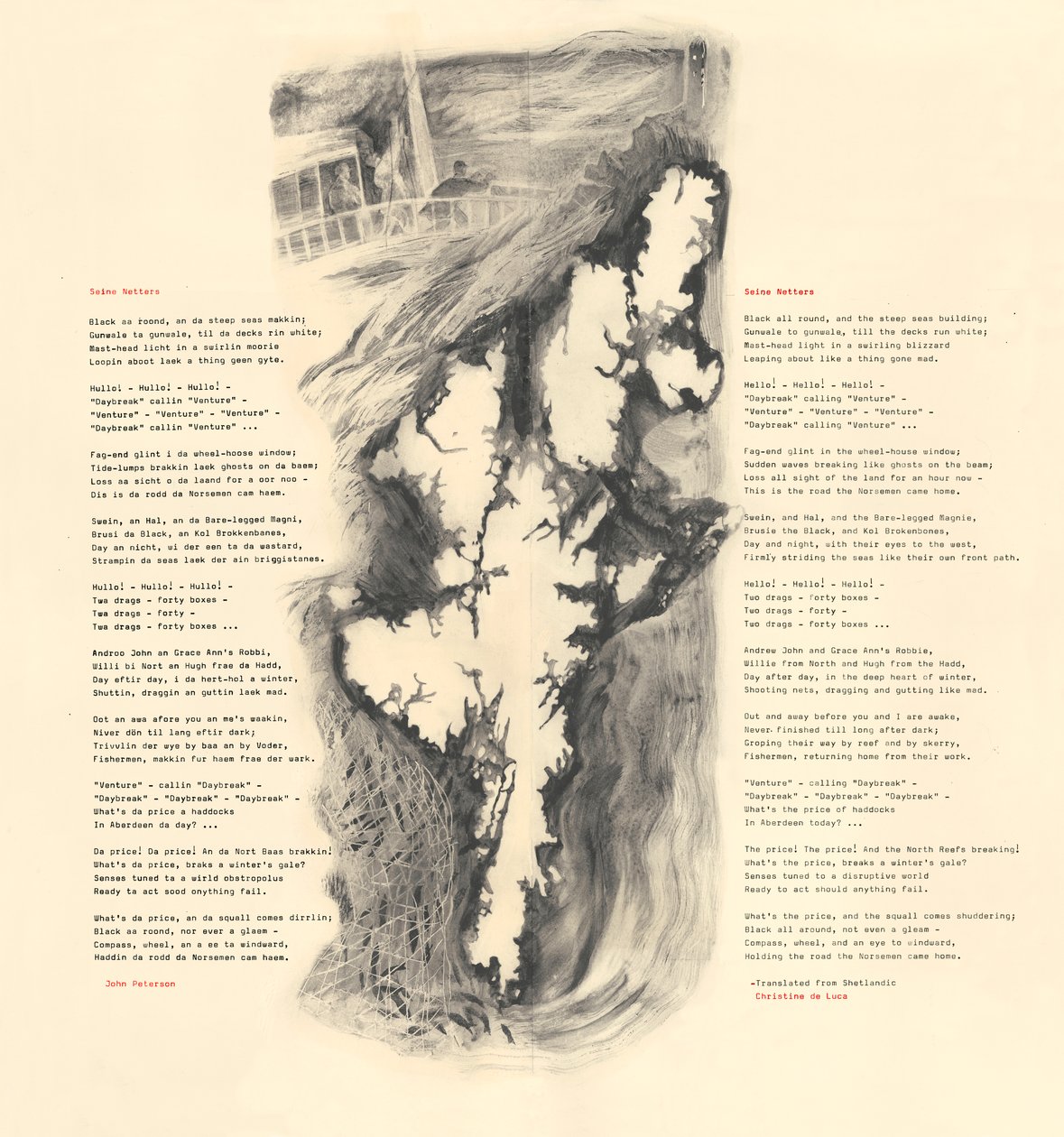 Poema de Shetland de Mary Kuper