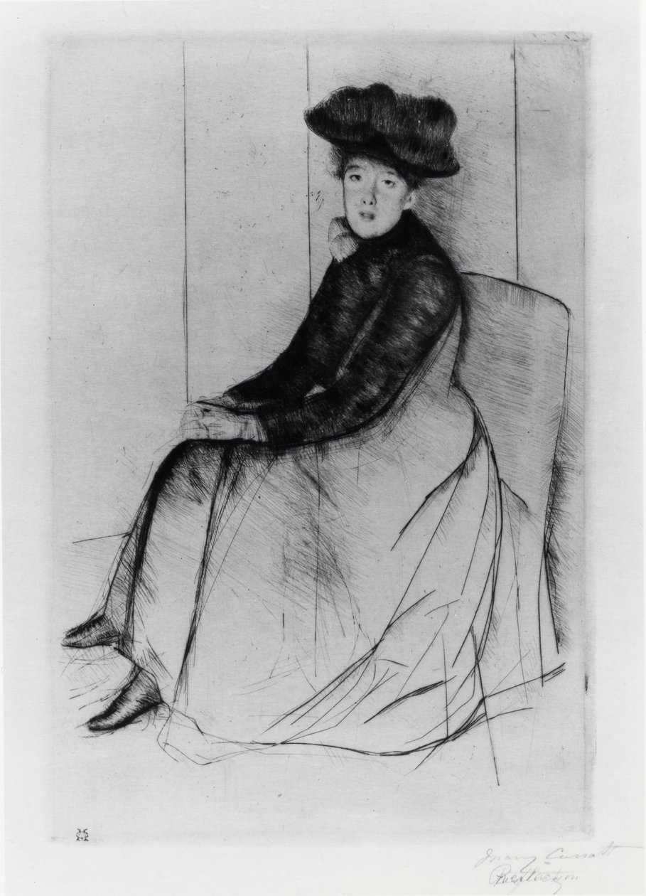 Reflexión de Mary Stevenson Cassatt