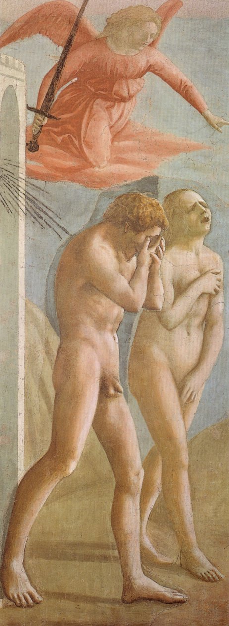 Expulsión del Jardín del Edén de Masaccio