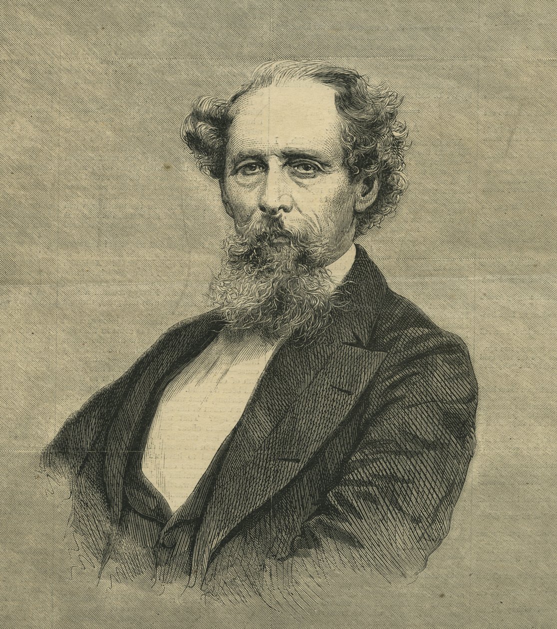 Charles Dickens, para Harpers Weekly de Mason and Co.