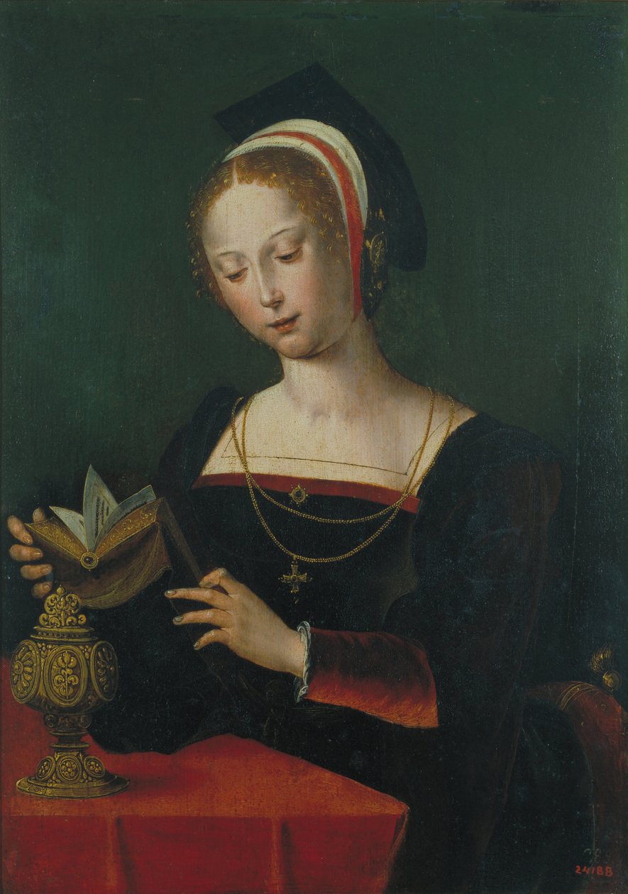 Santa María Magdalena de Master of the Parrot