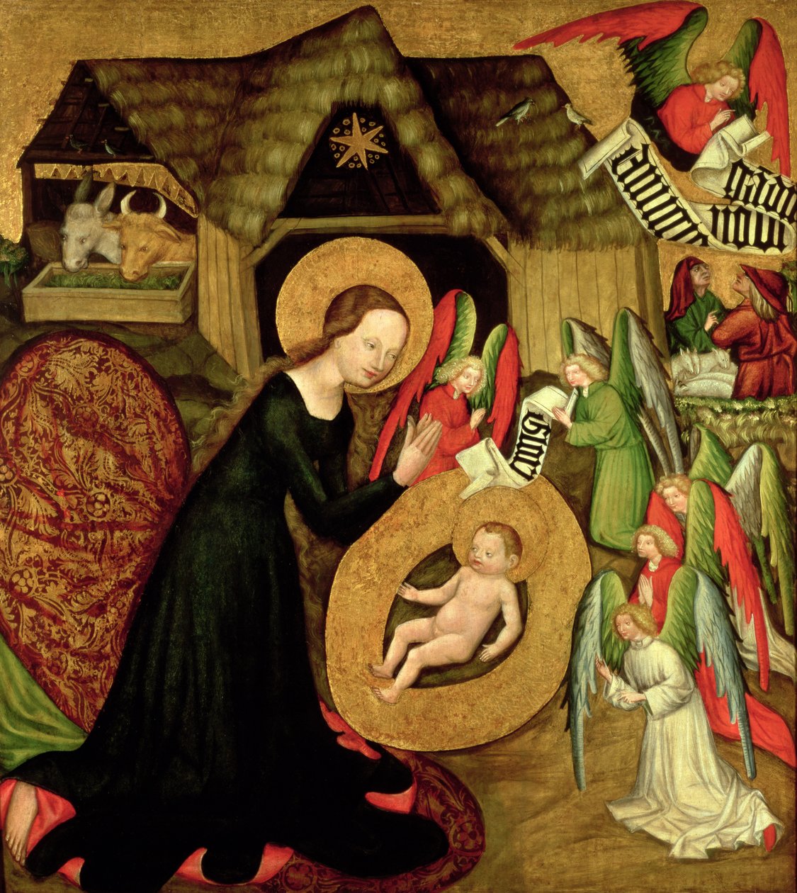 Natividad, c.1425 de Master of Raigern