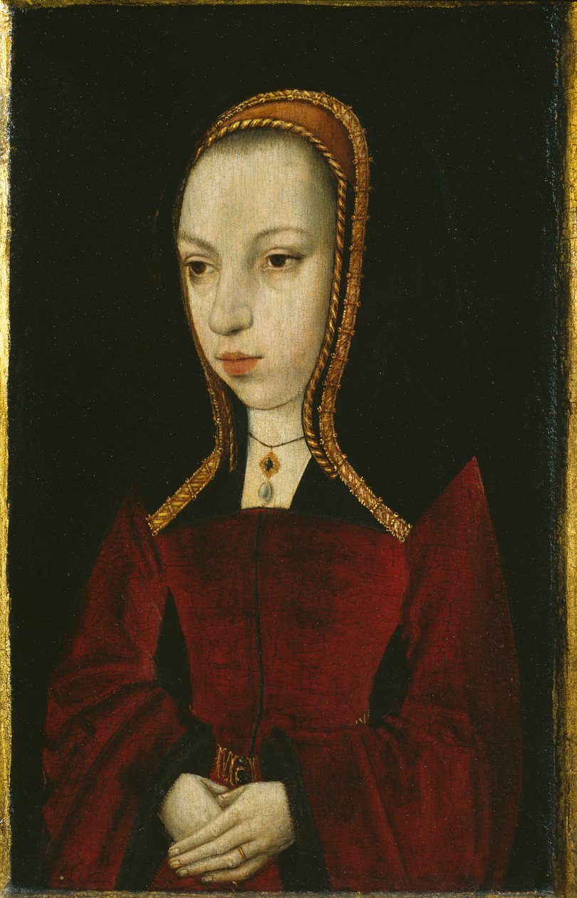 Retrato de Margarita de Austria, c.1495 de Master of the Legend of the Magdalen