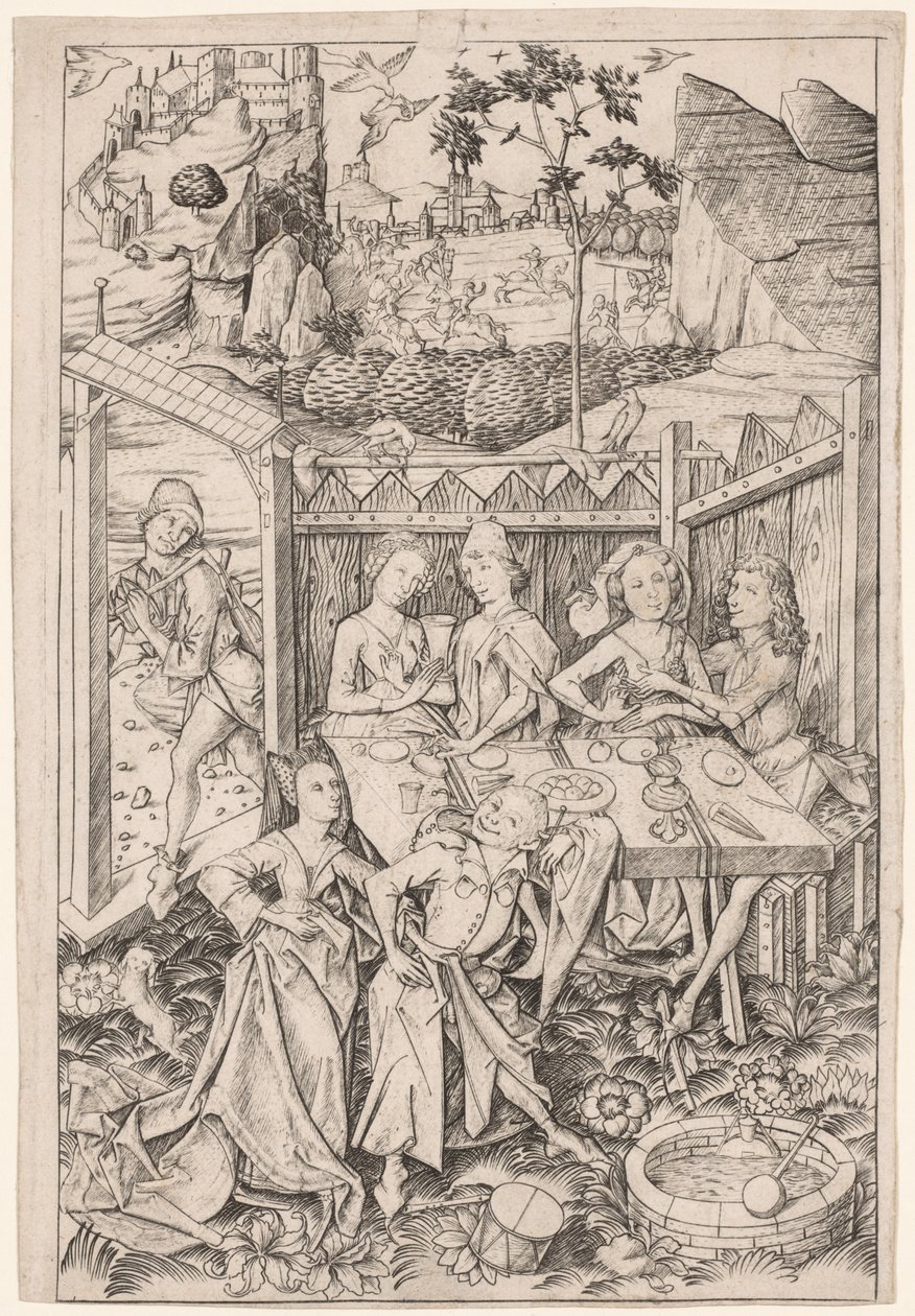 The Garden of Love (Large Plate) de Master ES