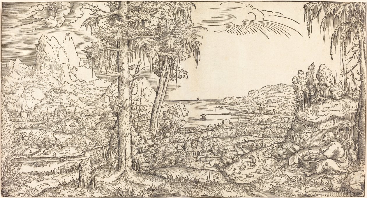 San Juan en Patmos de Master H.W.G.