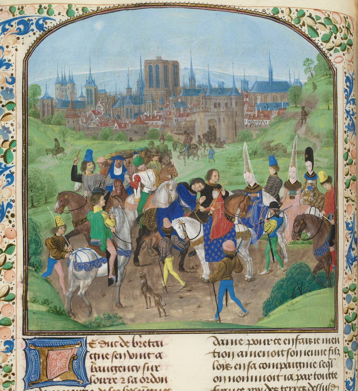 Anjou parís de Master of Anthony of Burgundy