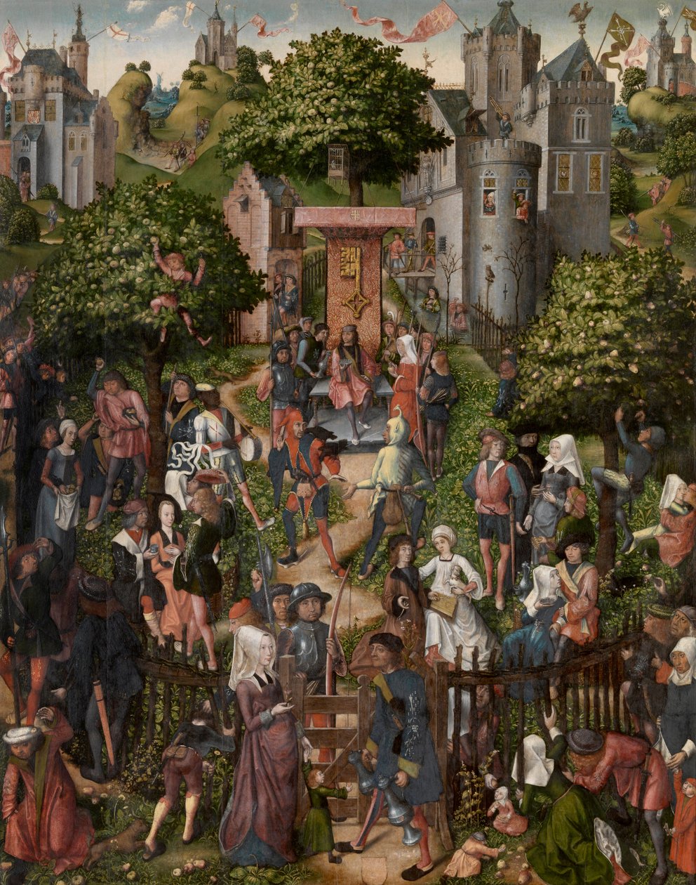 Neerlandés: Schuttersfeest Festival de los Arqueros de Master of Frankfurt