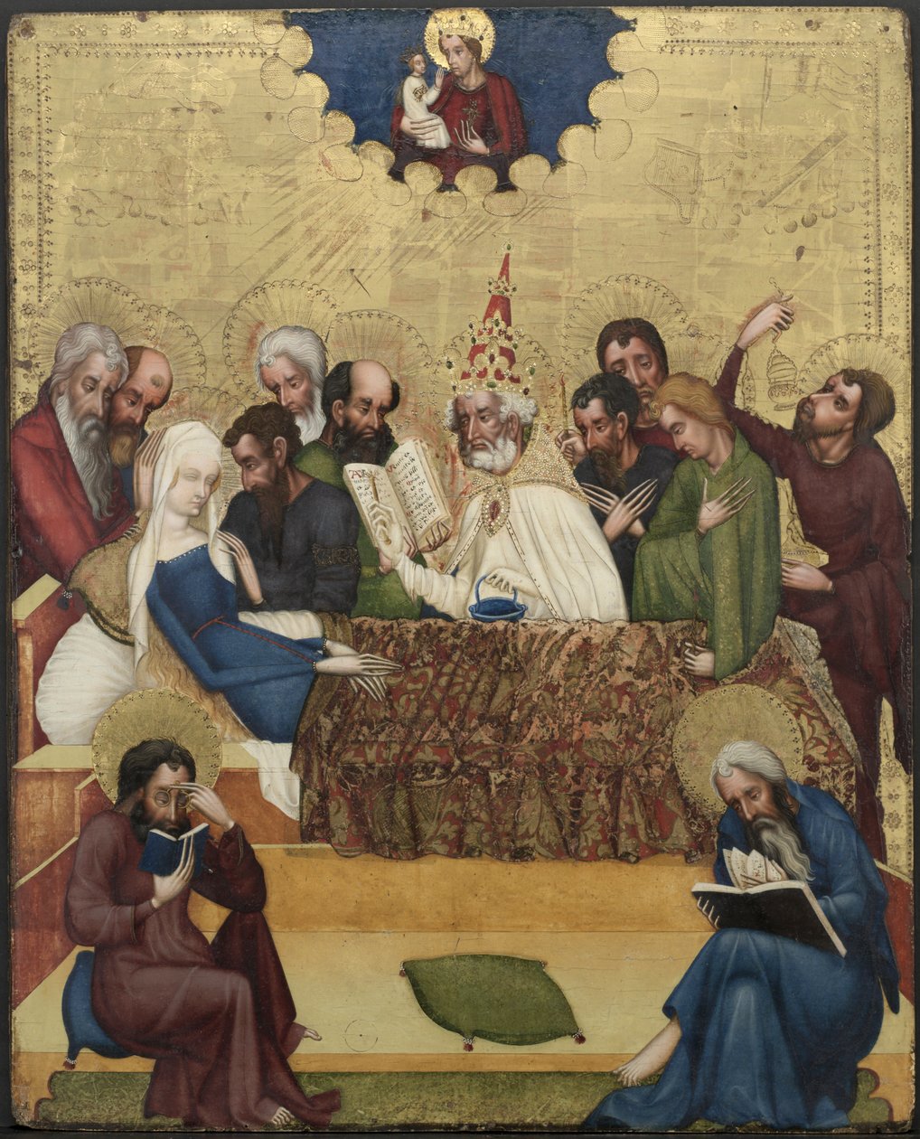 Muerte de la Virgen de Master of Heiligenkreuz