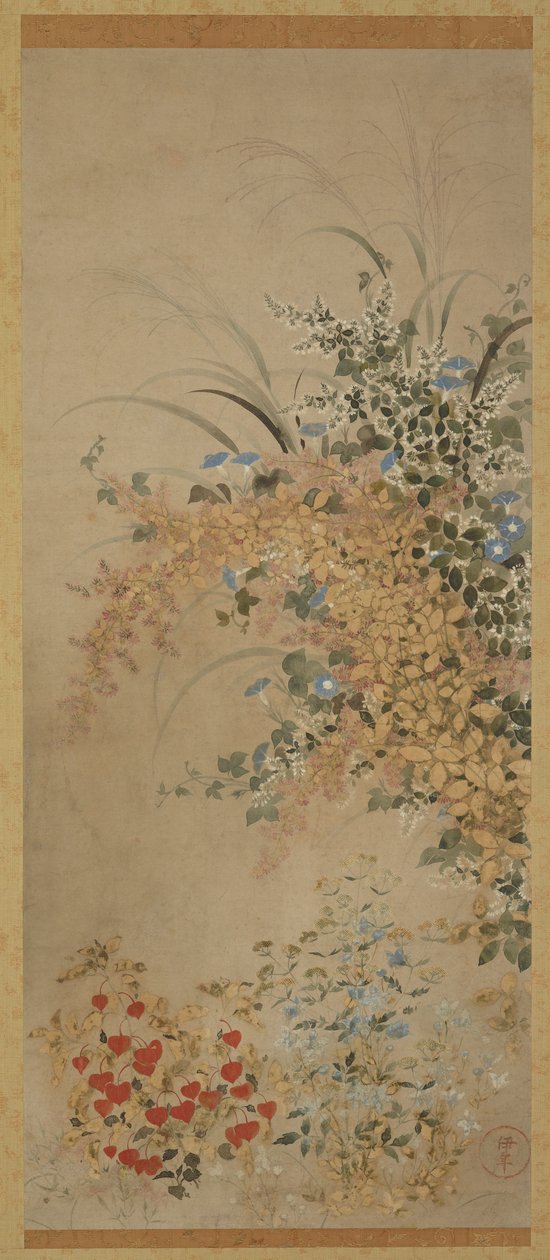 Flores y hierbas de Master of I nen Seal