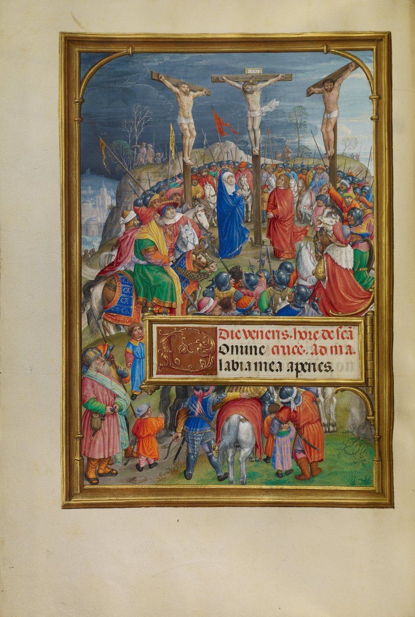 La Crucifixión de Master of James IV of Scotland