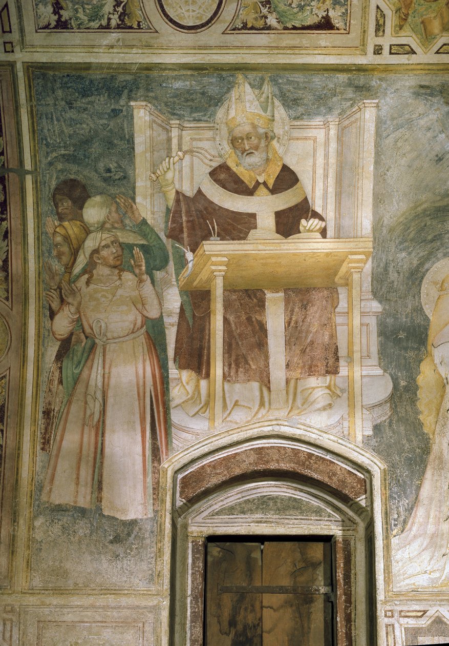 San Ambrosio (Fresco de Master of Mocchirolo