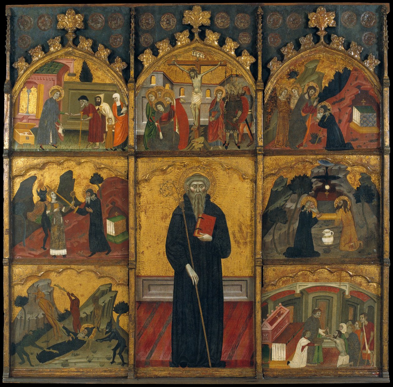 Retablo de San Antonio Abad de Master of Rubió