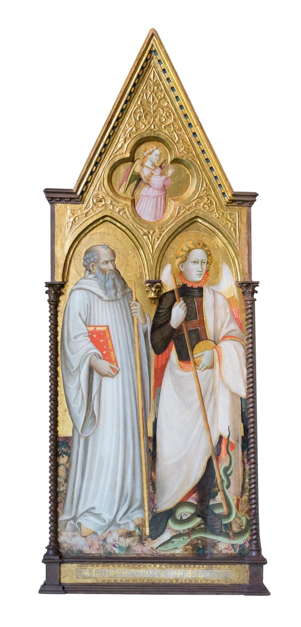 San Benito y San Miguel Arcángel de Master of San Davino