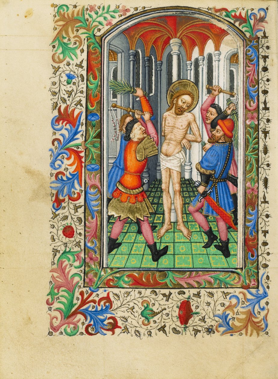 La flagelación de Master of Sir John Fastolf
