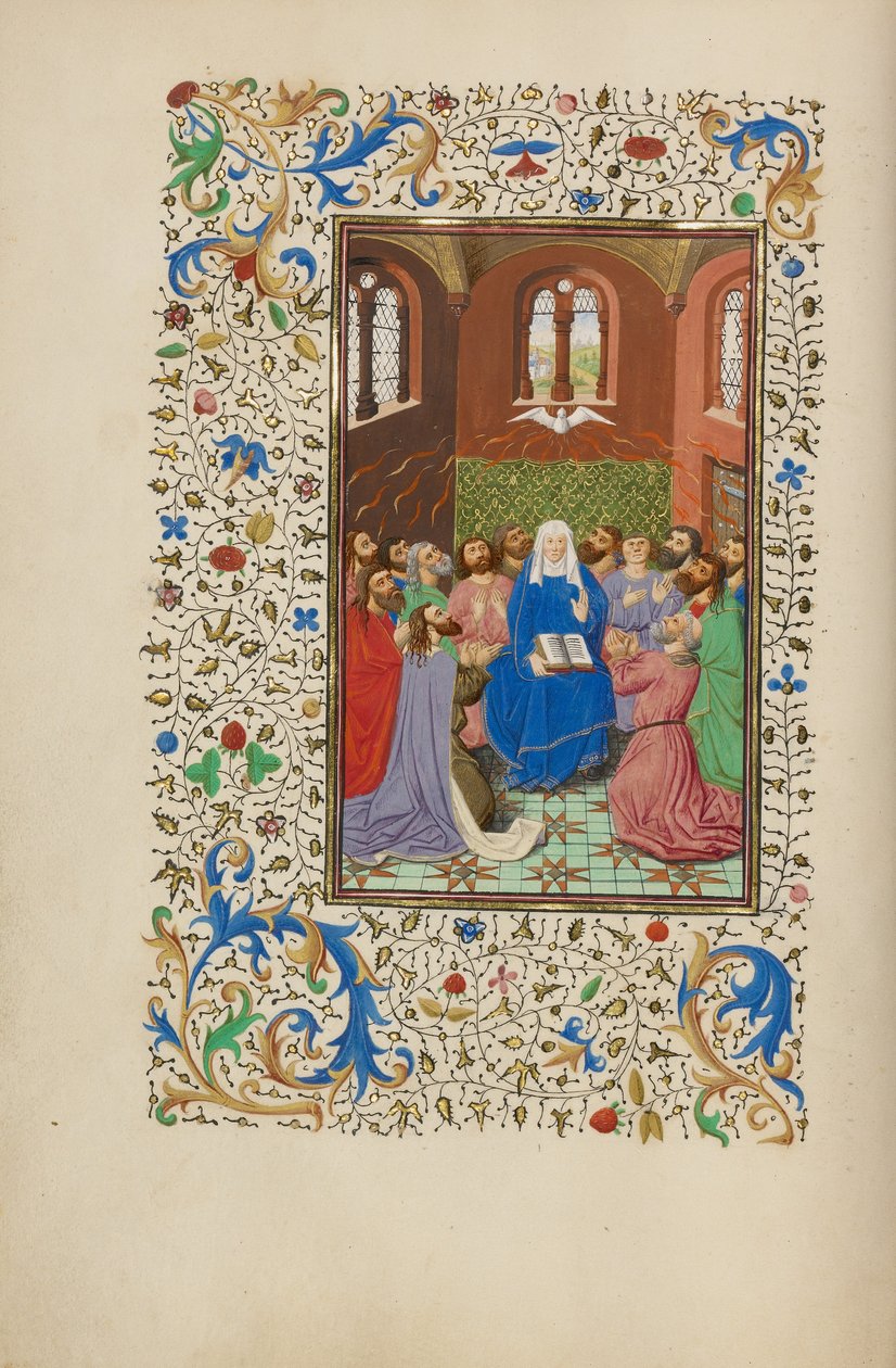 Pentecost de Master of Wauquelins Alexander