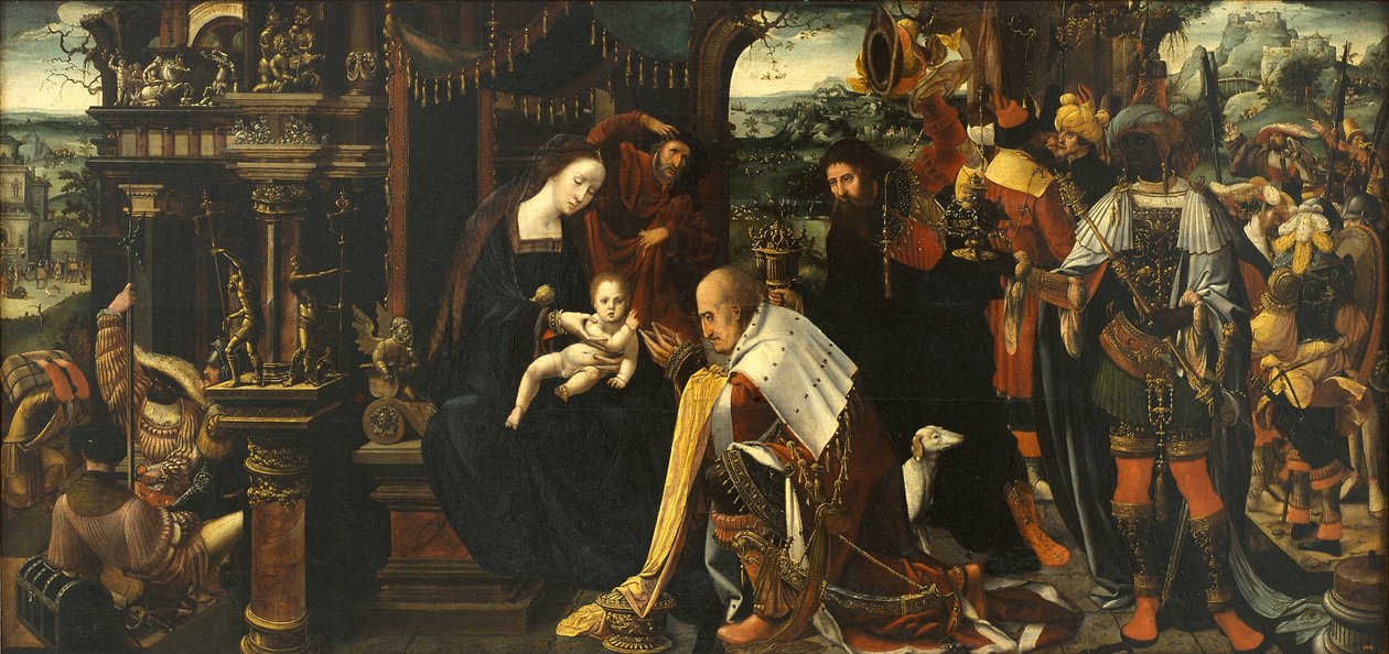 Epifanía de Master of the Antwerp Adoration